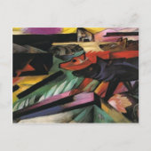 Franz Marc- De Wolven (Balkanoorlog) Briefkaart (Voorkant)