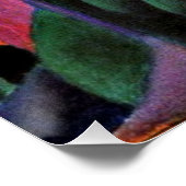 Franz Marc - Deer in een klooster, Perfect Poster (Hoek)