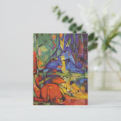 Franz Marc - Deer in Forest Briefkaart (Staand voorkant)