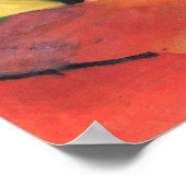 Franz Marc - Deer in het bos II Poster (Hoek)