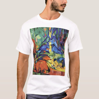 Franz Marc - Deer in het bos (II) T-shirt