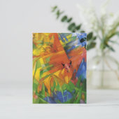 Franz Marc- Dieren in een landschap Briefkaart (Staand voorkant)