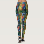 Franz Marc Dieren in een landschap kleurrijke vrou Leggings (Achterkant)