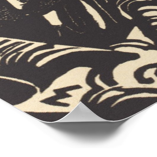 Franz Marc | Dierlijke Legende Tierlegende Poster (Hoek)