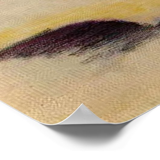 Franz Marc - Dog Lying in Snow 1910-11 Puppy White Poster (Hoek)