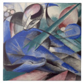 Franz Marc Dreaming Horse Tegeltje (Voorkant)
