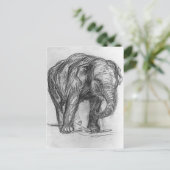 Franz Marc- Elephant Briefkaart (Staand voorkant)