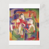 Franz Marc - Elephant Horse Winter 1913-14 Briefkaart (Voorkant)