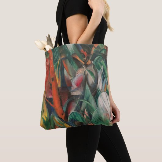 Franz Marc Expressionistische Kunst Tote Bag (Dichtbij)