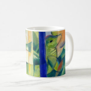 Franz Marc Famous Painting Little Mountain Goats Koffiemok