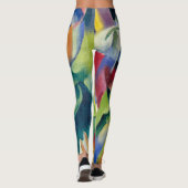 Franz Marc Famous Painting Little Mountain Goats Leggings (Achterkant)