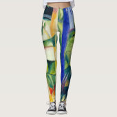 Franz Marc Famous Painting Little Mountain Goats Leggings (Voorkant)
