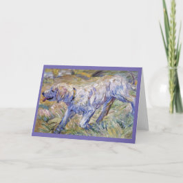 Franz Marc, Fine Art, Siberian Dog Kaart
