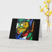 Franz Marc, Fine Art Tiger Kaart (Gele Bloem)