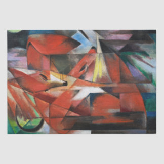 Franz Marc | Foxes (1913) Tissuepapier