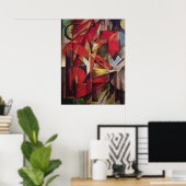 Franz Marc - Foxes Poster (Thuiskantoor)