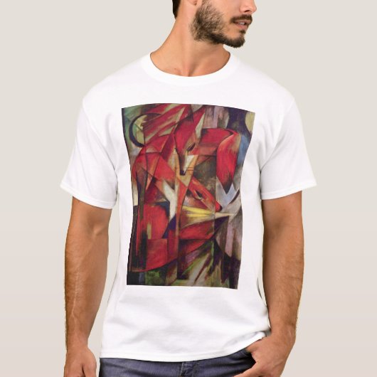 Franz Marc - Foxes T-shirt (Voorkant)