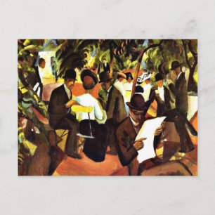 Franz Marc - Garden Restaurant Briefkaart