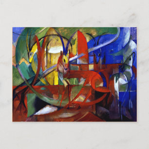 Franz Marc - Gazelles Briefkaart