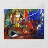 Franz Marc - Gazelles Briefkaart (Voorkant)