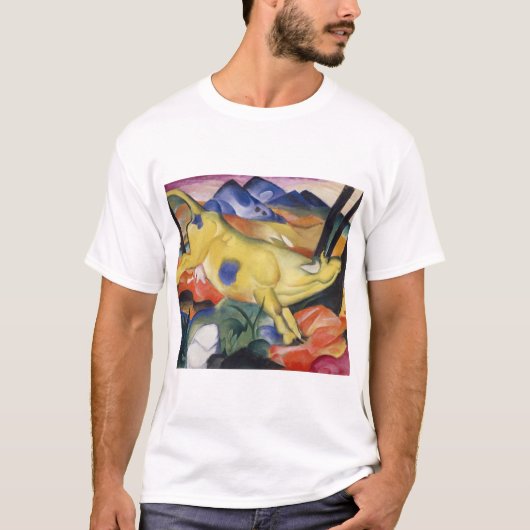 Franz Marc - Gele Koe T-shirt (Voorkant)