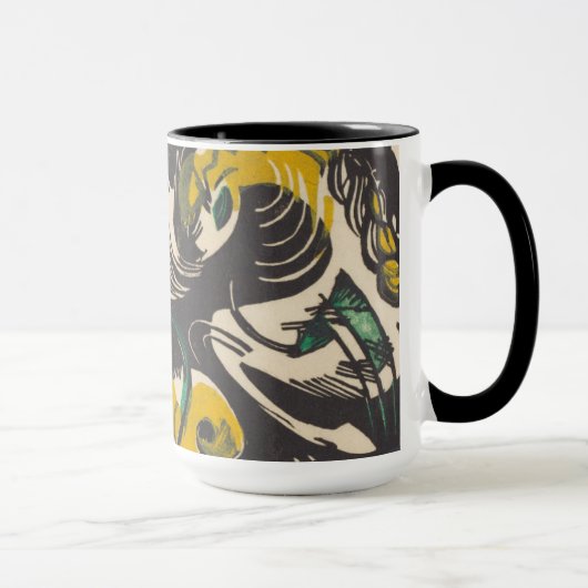 Franz Marc | Genesis II Schopfungsstraat Mok (Rechts)