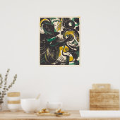 Franz Marc | Genesis II Schopfungsstraat Poster (Keuken)