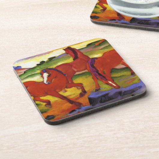 Franz Marc Grazing Horses Onderzetter (Linkerzijde)