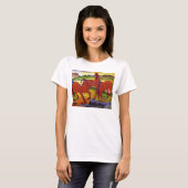 Franz Marc Grazing Horses T-shirt (Voorkant volledig)