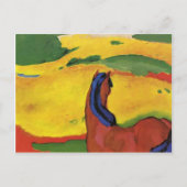 Franz Marc-Horse in een landschap Briefkaart (Voorkant)