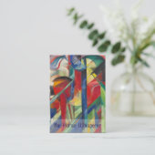 Franz Marc-Horse Whisperer Visitekaartje (Staand voorkant)