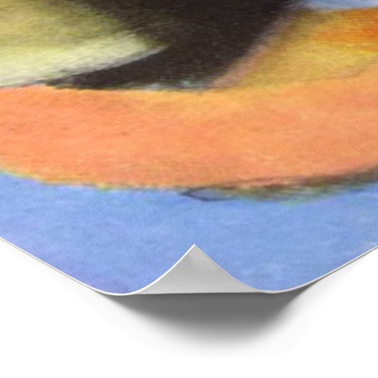 Franz Marc - House w/ Trees Small Composition 1914 Poster (Hoek)