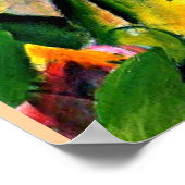 Franz Marc - In de regen - 1912 Poster (Hoek)