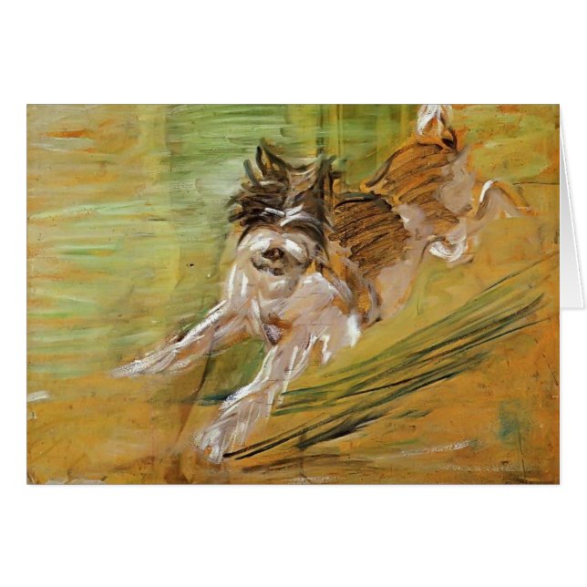 Franz Marc: Jumping Dog Schlick (Voorkant Horizontaal)