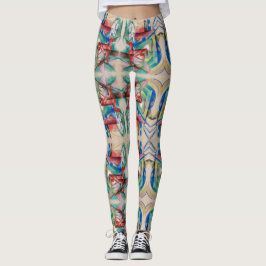 Franz Marc Landschap met beroemde schilderijen van Leggings