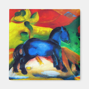 Franz Marc Little Blue Pony Magneet
