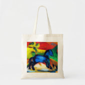 Franz Marc Little Blue Pony Tote Bag (Voorkant)