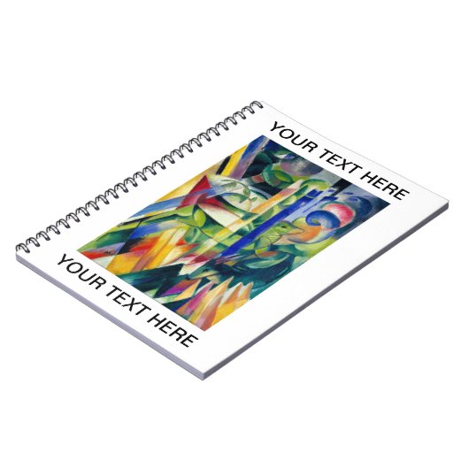 Franz Marc Little Mountain Goats Persoonlijke noot Notitieboek (Linkerzijde)