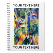 Franz Marc Little Mountain Goats Persoonlijke noot Notitieboek (Voorkant)