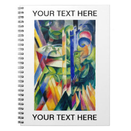 Franz Marc Little Mountain Goats Persoonlijke noot Notitieboek