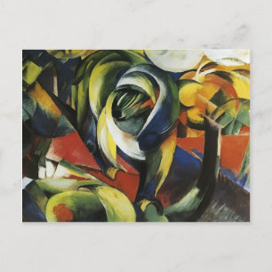 Franz Marc- Mandrill Briefkaart