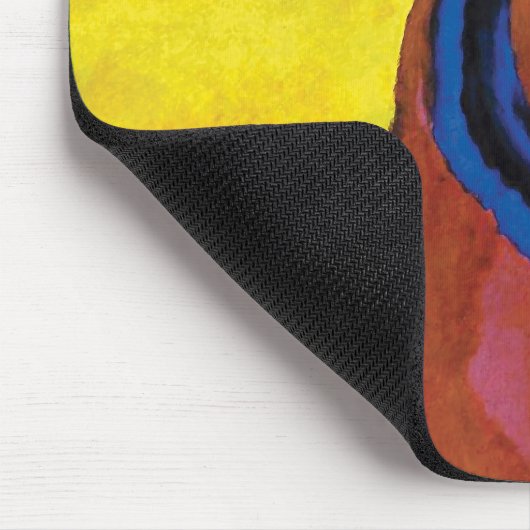 Franz Marc - paard in een landschappelijk schilder Muismat (Hoek)