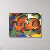 Franz Marc Red Bull Canvas Afdruk (Voorkant)