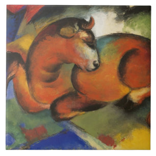 Franz Marc Red Bull Tegeltje