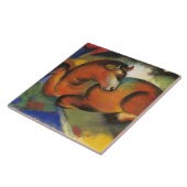 Franz Marc Red Bull Tegeltje (Zijkant)