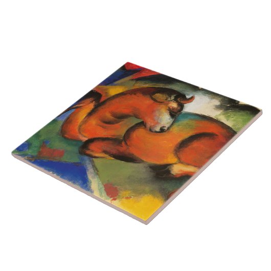 Franz Marc Red Bull Tegeltje (Zijkant)