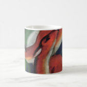 Franz Marc Red Deer Famous Animal Painting Koffiemok (Center)