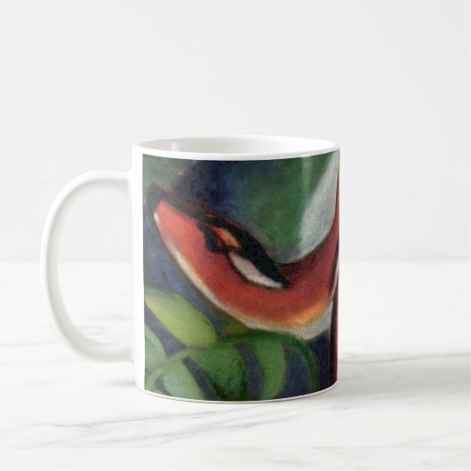 Franz Marc Red Deer Famous Animal Painting Koffiemok (Links)