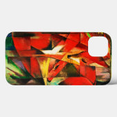 Franz Marc Red Foxes Fine Art Case-Mate iPhone Case (Achterkant (horizontaal))