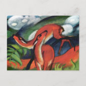 Franz Marc Rode Hert II Expressionistisch Schilder Briefkaart (Voorkant)